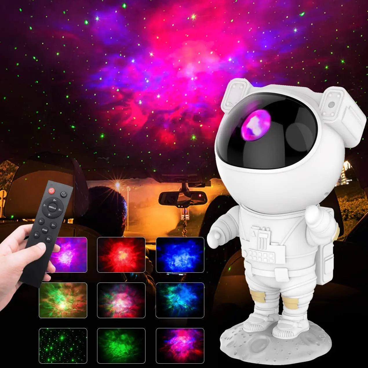 Galaxys Lights Astronaut